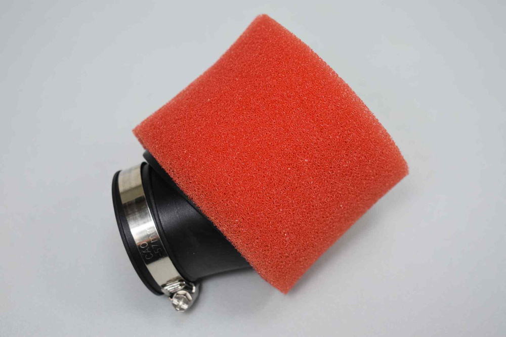 Фильтр возд. нулевик #2 (d 45mm) поролон красный - купить по низким ...