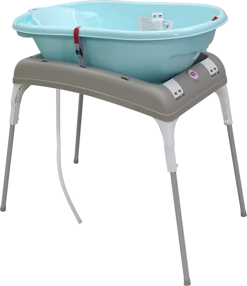 Комплект ванночка Ok Baby Onda + подставка универсальная Бирюзовый  #1