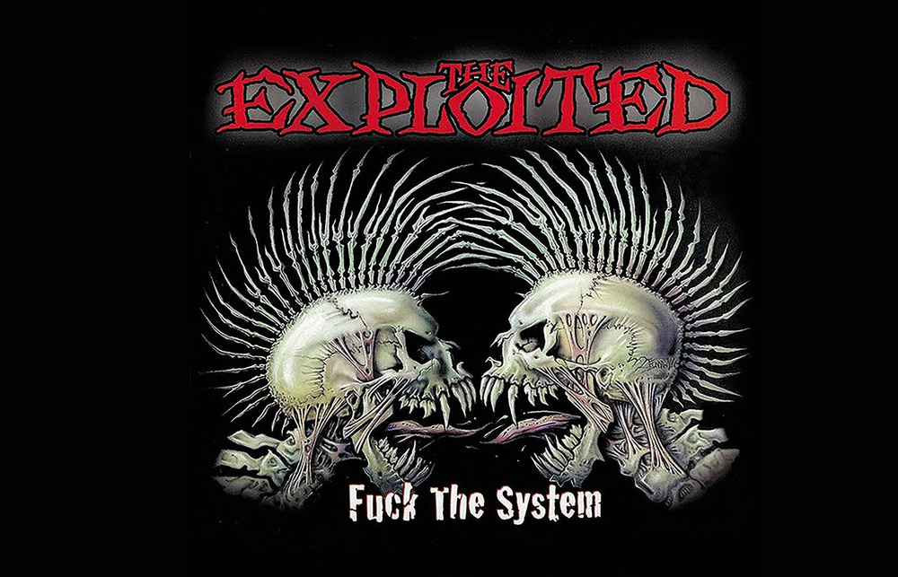 Плакат постер флаг The exploited #1