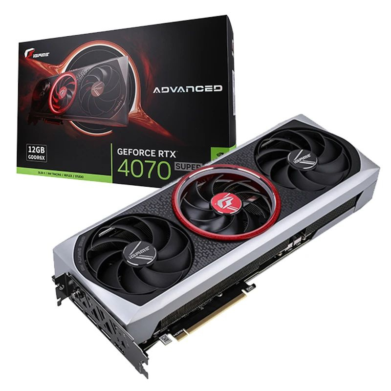 Видеокарта Colorful GeForce RTX 4070 SUPER, 12 ГБ GDDR6X - купить по ...