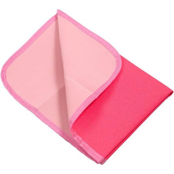 Клеенка для труда текстильная 35x50 см, розового цвета, плотная / Коврик для творчества настольный защитный #1