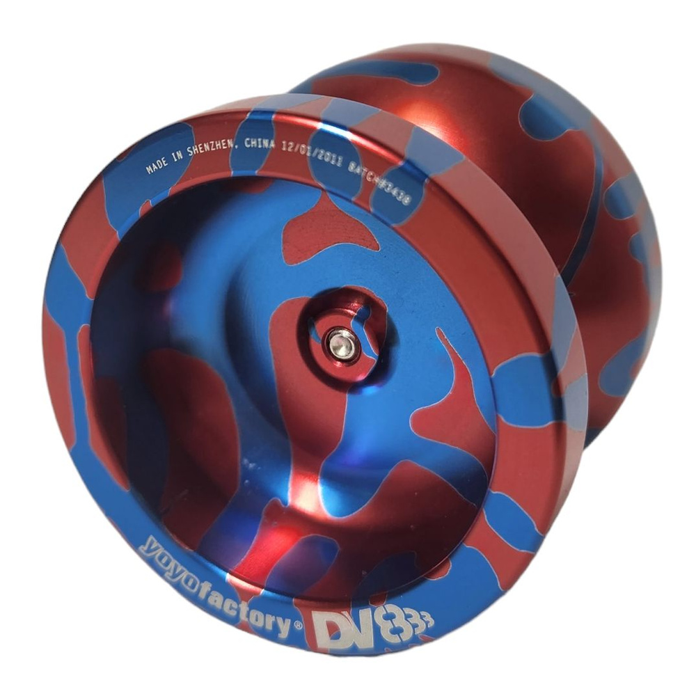 йо-йо DV888 Splash YoYoFactory, красно-синий #1