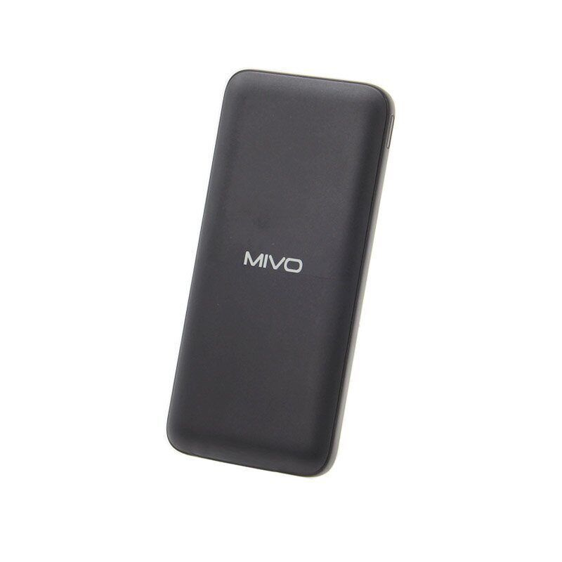 MIVO Внешний аккумулятор Power Bank 108_USB Type-C_USB_microUSB, 10000 мАч, черный  #1