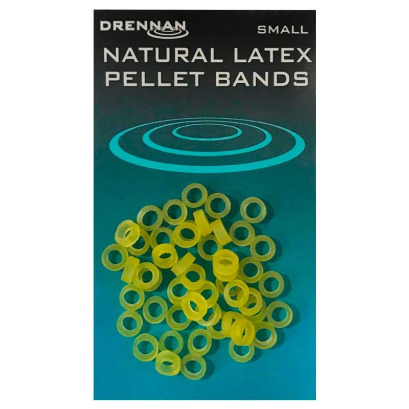 Кольца силиконовые Drennan Latex Pellets Bands Natural Small 50 шт. #1
