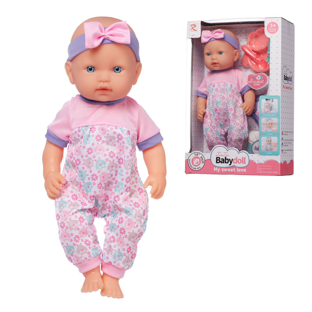 Кукла для девочки Rong long пупс 35см с аксессуарами #1