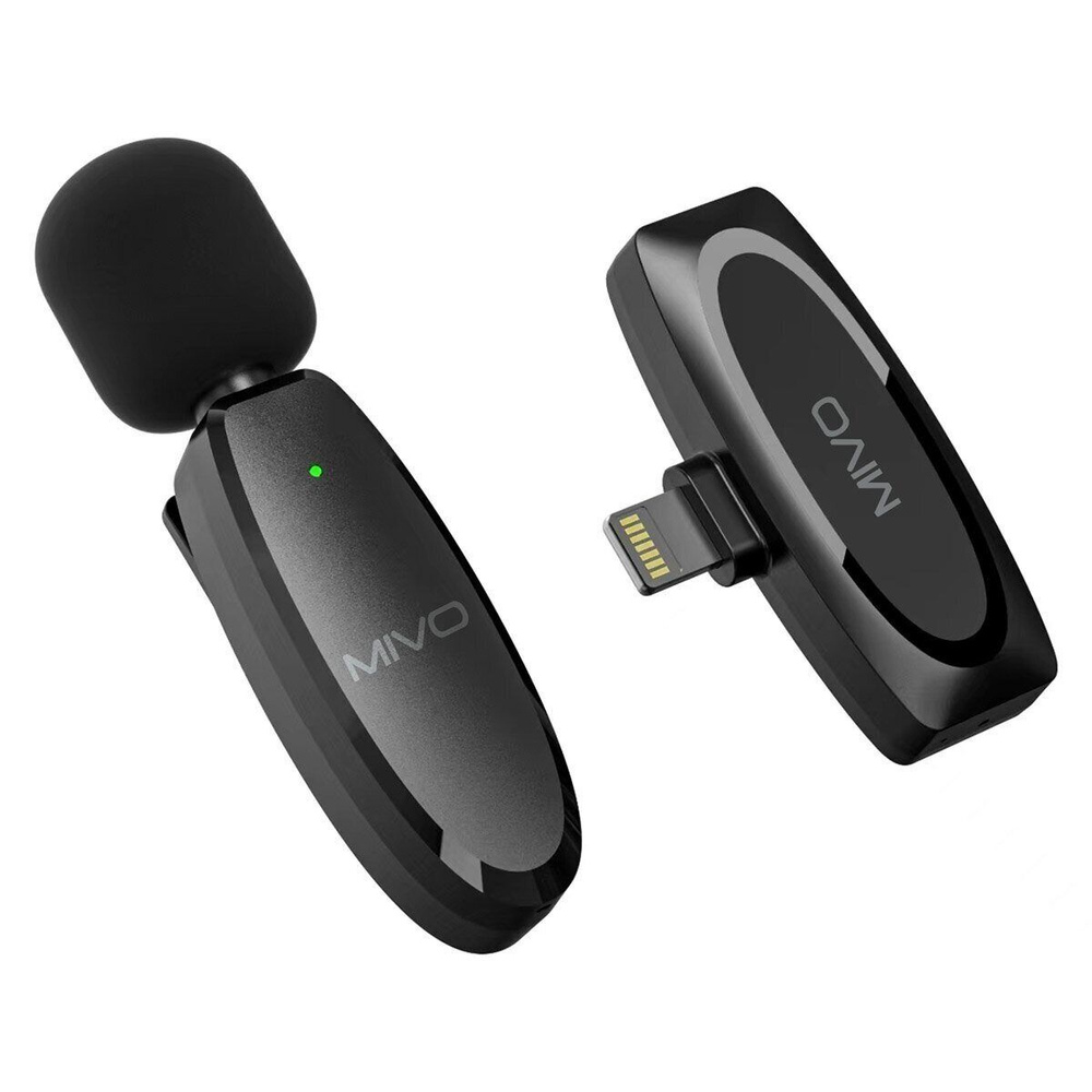 MIVO Микрофон для мобильного устройства MK-610L, черно-серый  #1