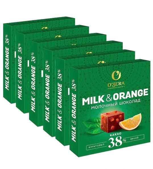 Молочный шоколад озера Milk Orange 38%