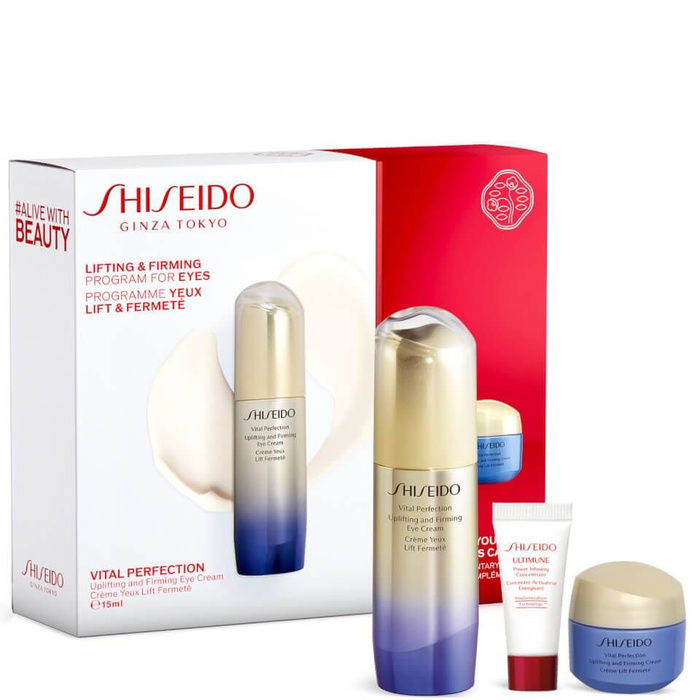 Shiseido Vital perfection набор. Шисейдо Vital perfection Uplifting. Shiseido Vital perfection Eye. Vital perfection Shiseido для глаз.