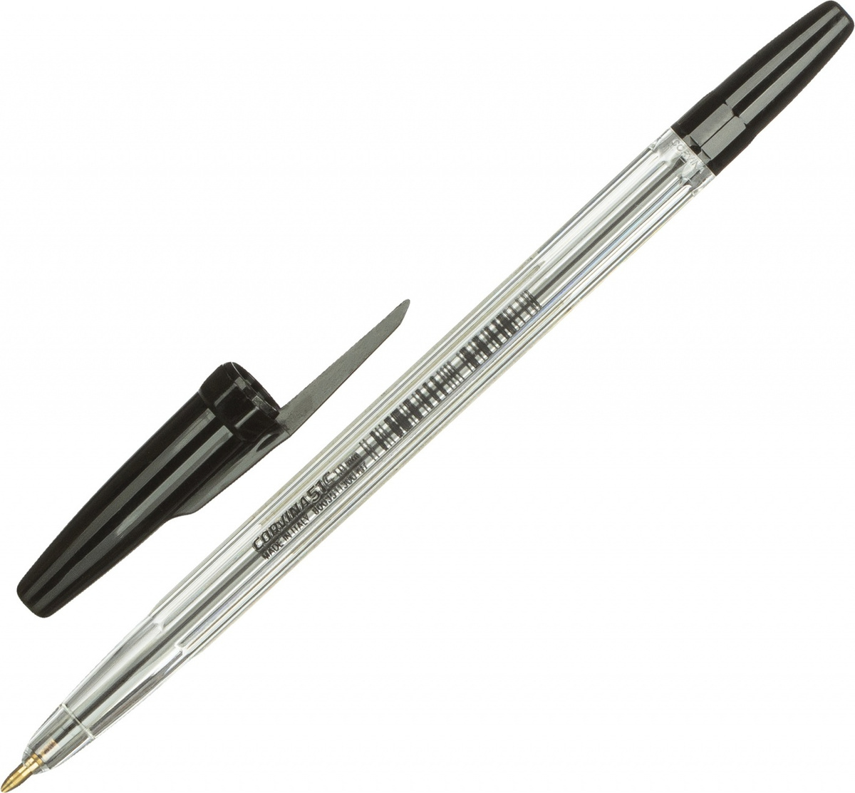Ручка шариковая Corvina Classic, черный, 1 мм