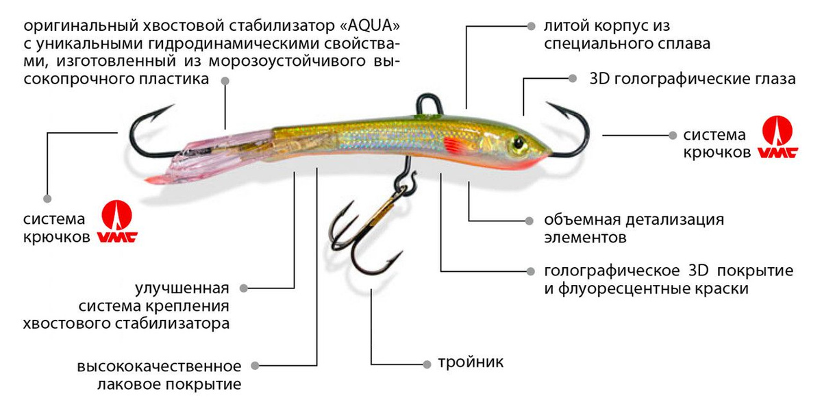 балансир trapper new 5 от Aqua