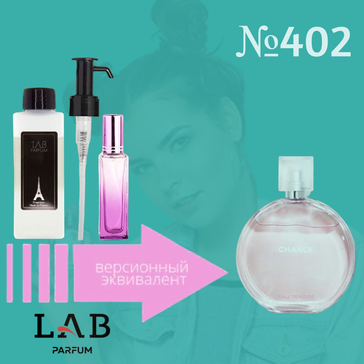 Духи женские Lab Parfum №402 Chance Eau Tendre