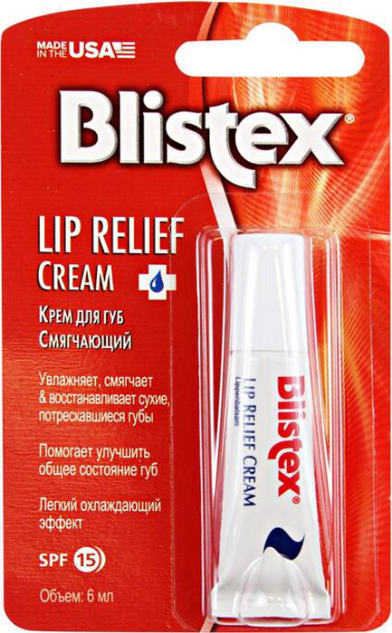 Blistex Lip Relief Cream Крем для губ смягчающий #1
