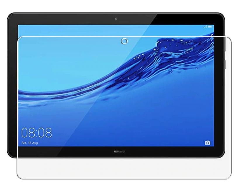 Защитное противоударное стекло MyPads для планшета Huawei MediaPad T5 10 (AGS2-L09/AL00/W09) с олеофобным #1