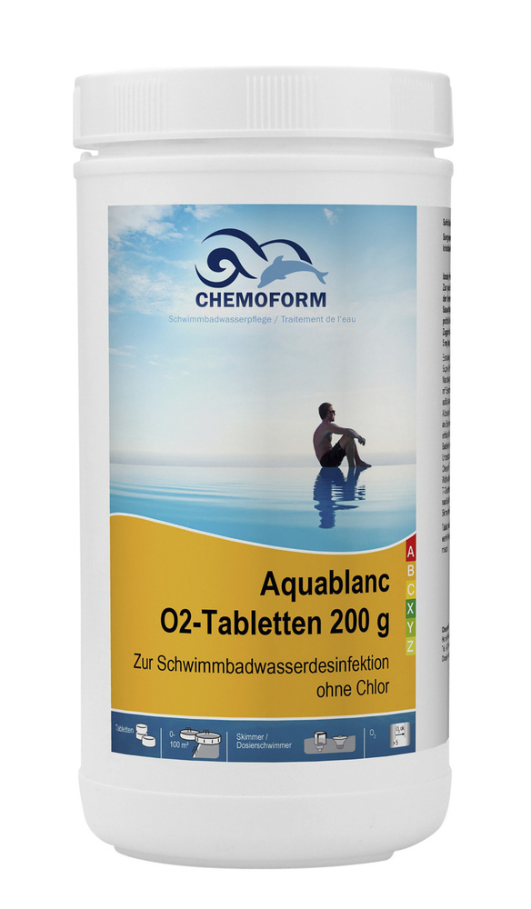 Аквабланк О2(активный кислород) в таблетках по 200г CHEMOFORM (КЕМОФОРМ), 1кг  #1