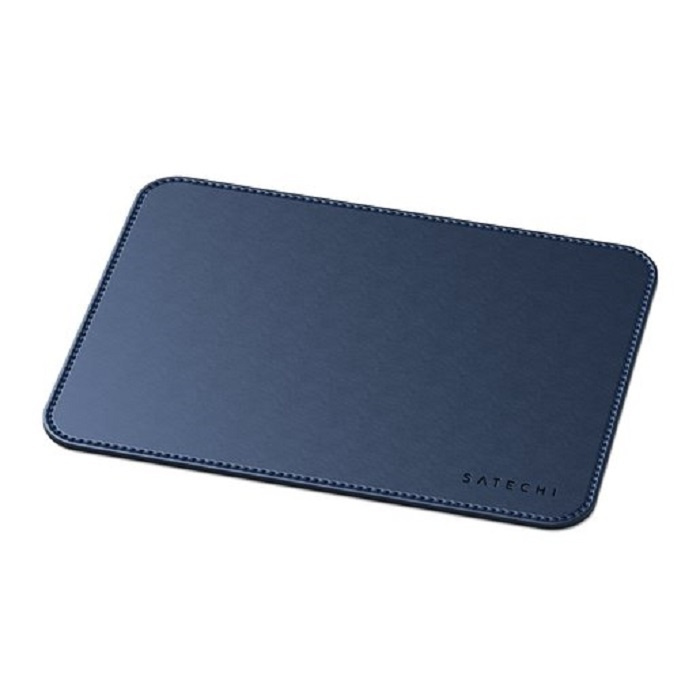 Satechi Коврик для мыши Eco Leather Mouse Pad, темно-синий, синий #1