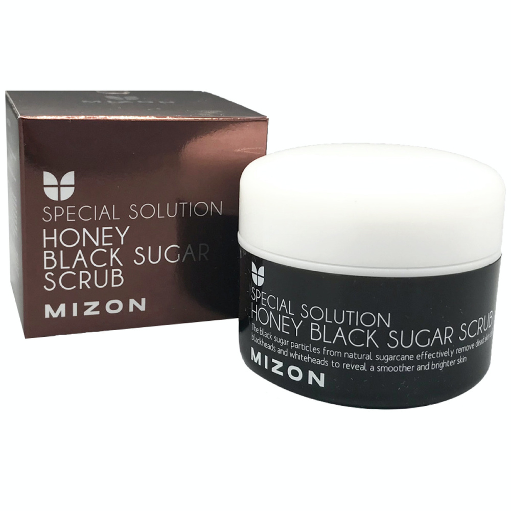 MIZON Honey Black Sugar Scrub Скраб с черным сахаром #1