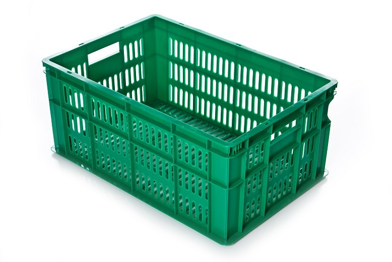 Ящик для хранения фруктов и овощей/Контейнер пластиковый/Универсальный органайзер 60х40х25 см перфорированные #1