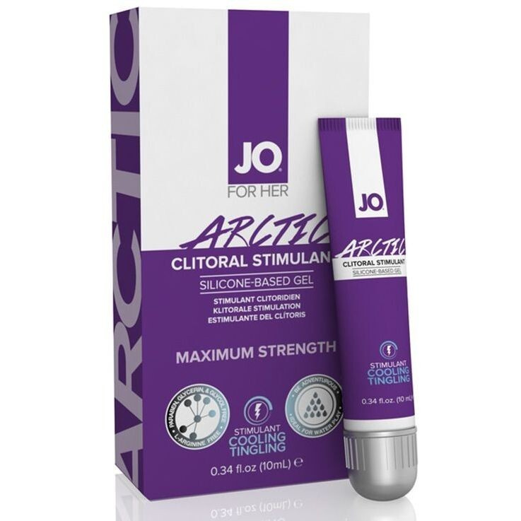 Гель Возбуждающий гель для клитора сильного действия System JO For Her Arctic Clitoral Stimulant, 10 #1