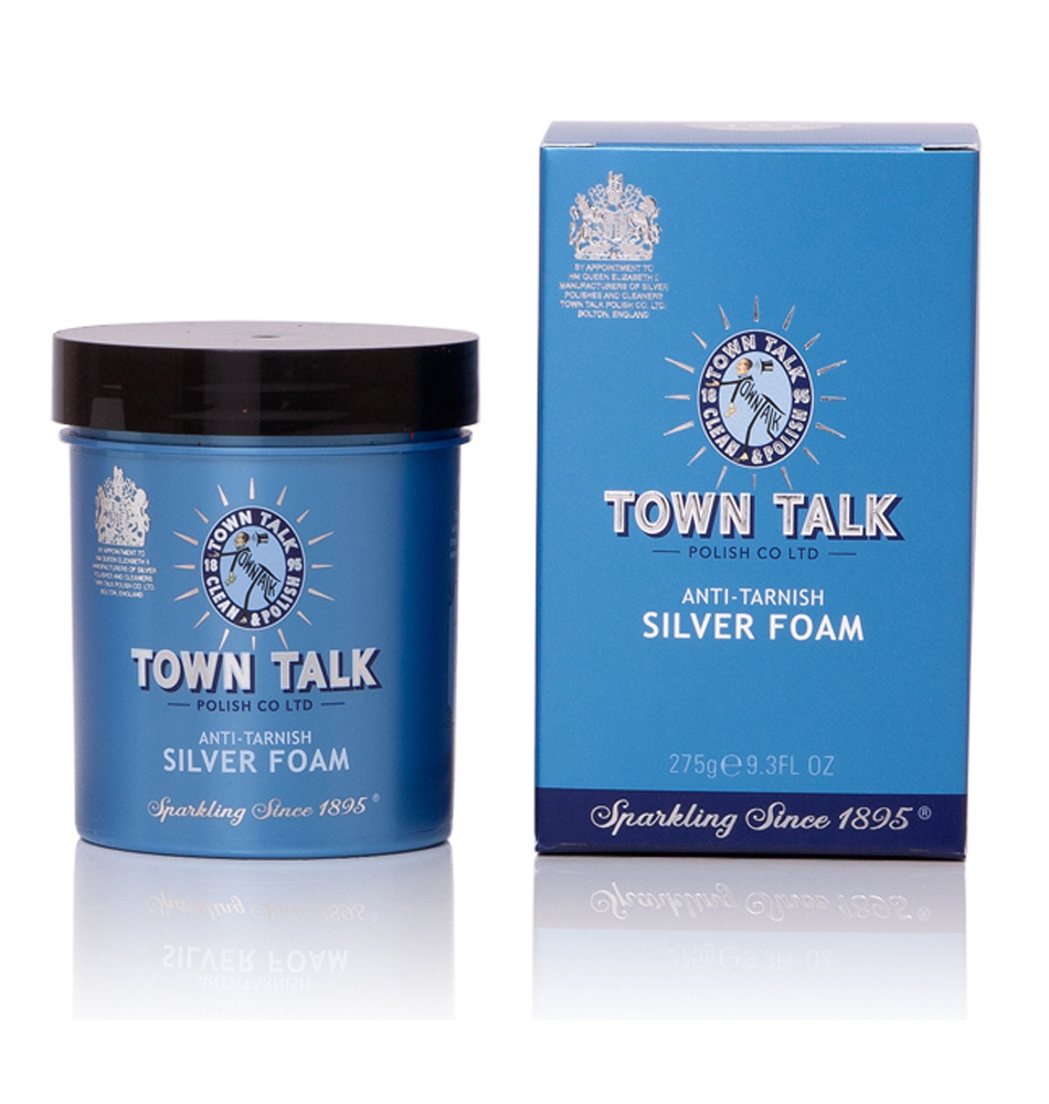 Полировочная паста для серебра Town Talk Polish Silver Foam, 275 г #1