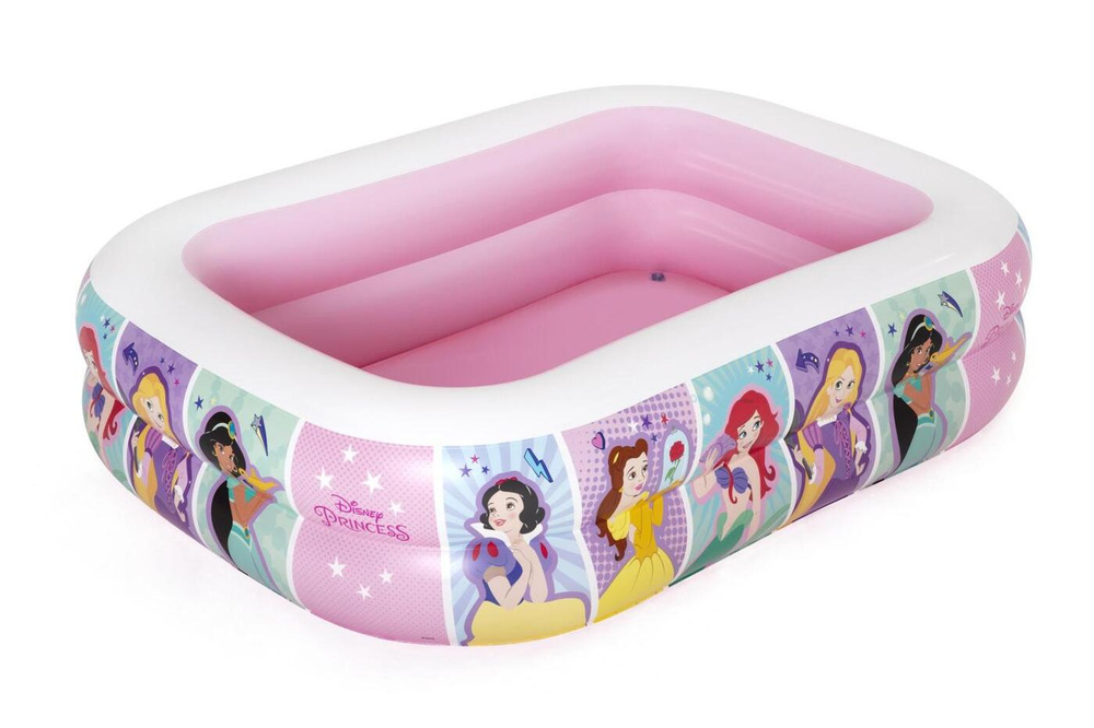 Бассейн надувной семейный Disney Princess 201х150х51, 450 л, Bestway, артикул 91056  #1