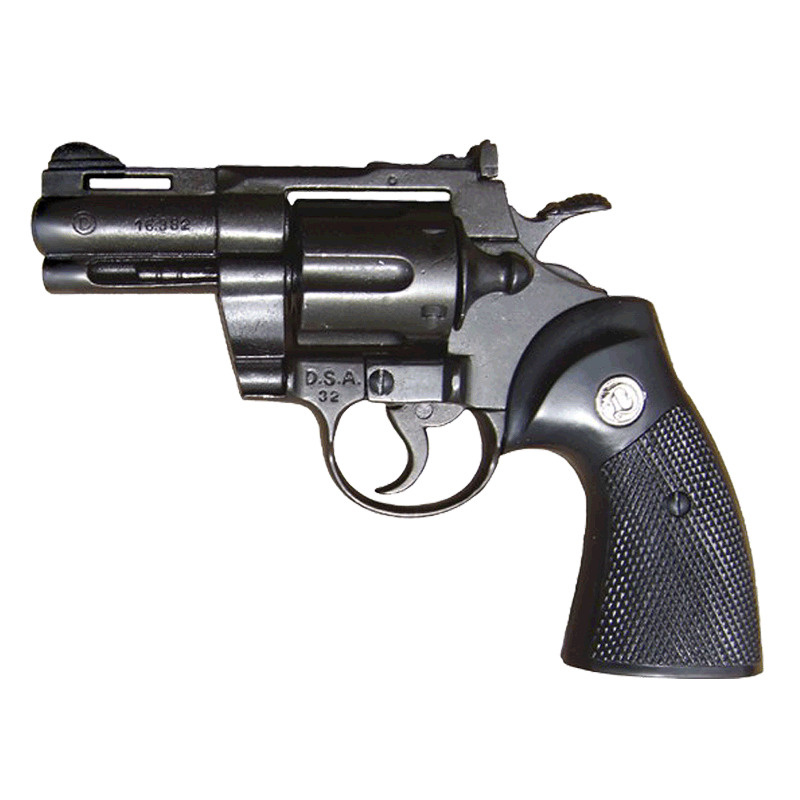 Сувенирное изделие револьвера Python, калибр 357 Magnum (магнум), США 1955 год, 2-х дюймовый, металл, #1