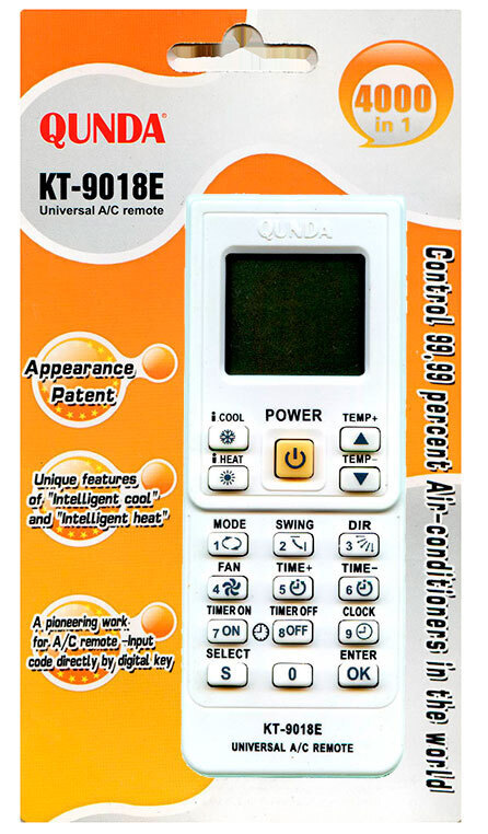 Универсальный пульт для кондиционеров KT-9018E #1