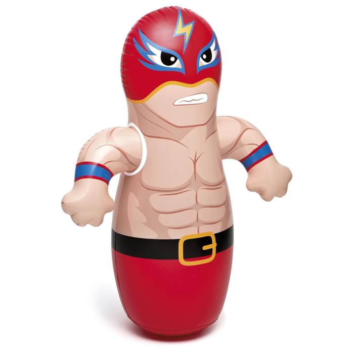 Игрушка для боксирования "Боец", надувная детская от 3 лет, груша боксерская для детей МИКС  #1