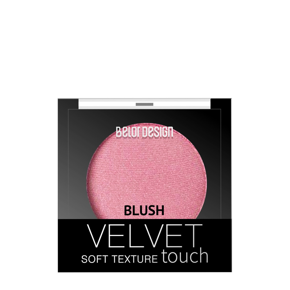 Belor Design Румяна для лица Velvet Touch, Тон 103 Розовый #1