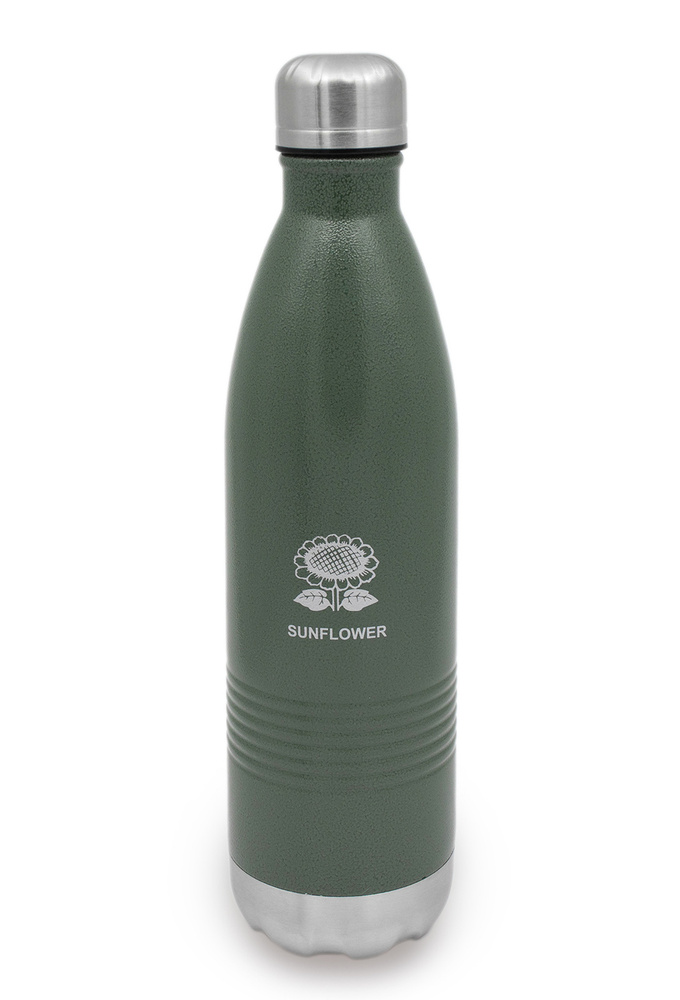 Термо-бутылка SUNFLOWER 0.75 л Green #1