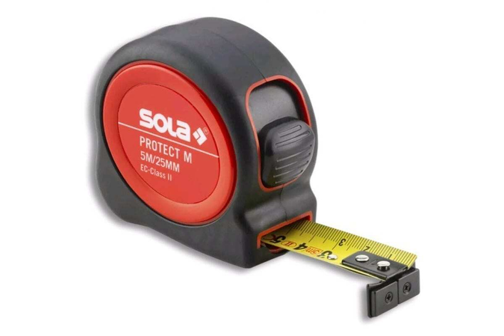 Рулетка SOLA Protect M PE 525, длина 5 м, магнитная 50570601 #1