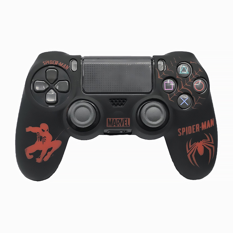 Силиконовый чехол для DualShock 4 (Spider-Man) #1