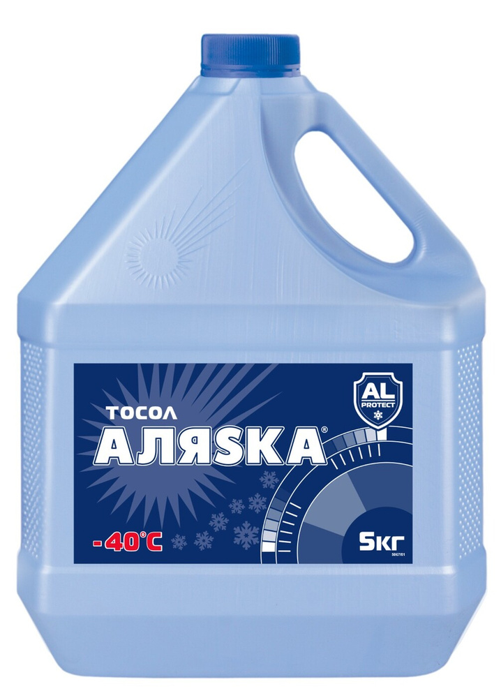 Тосол А-40 Аляска Охлаждающая жидкость 5кг #1