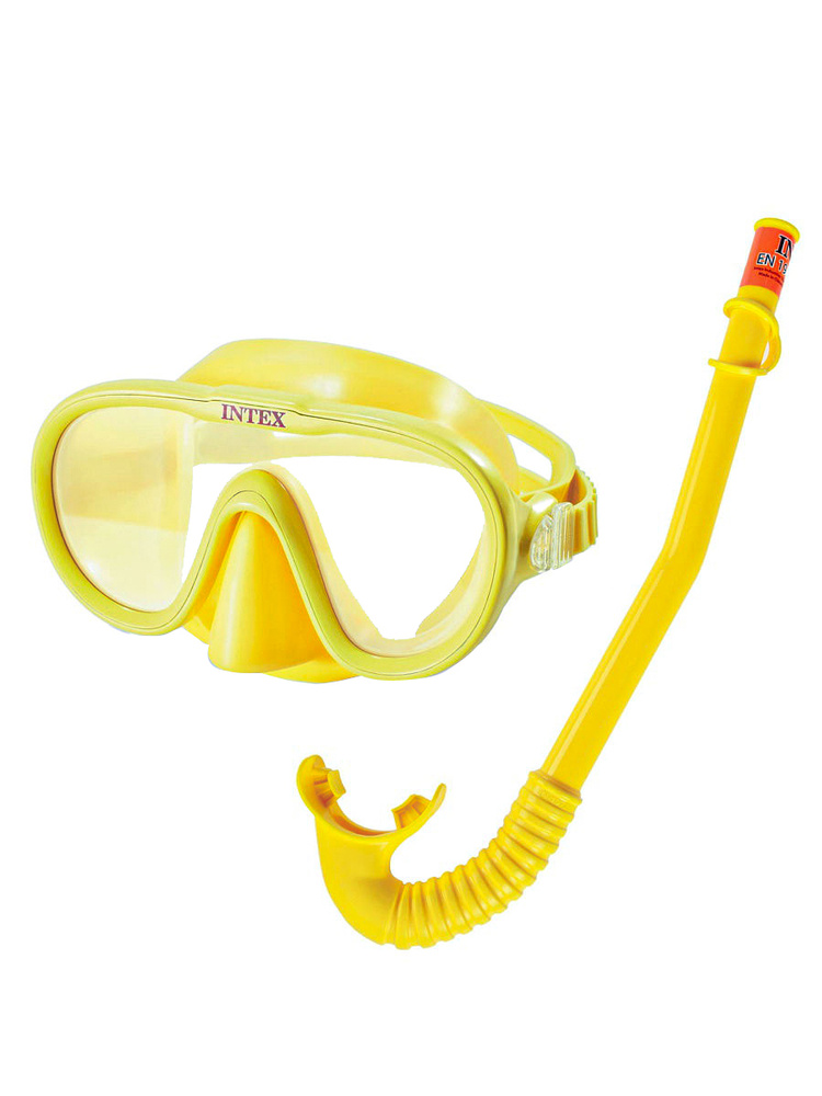 Комплект для плавания WAVE RIDER SWIM SET INTEX.Очки для плавания детские.  #1