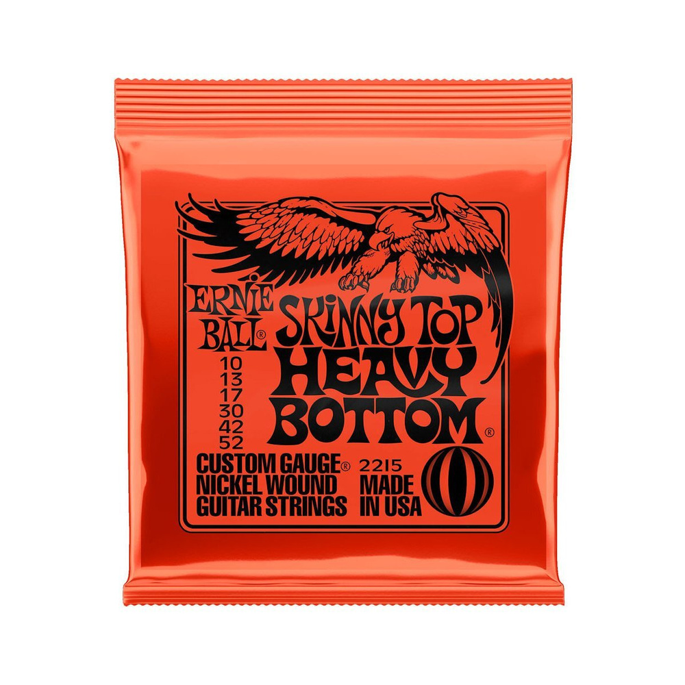 Струны для Электрогитары 10-52 ERNIE BALL 2215 SKINNY TOP HEAVY BOTTOM #1