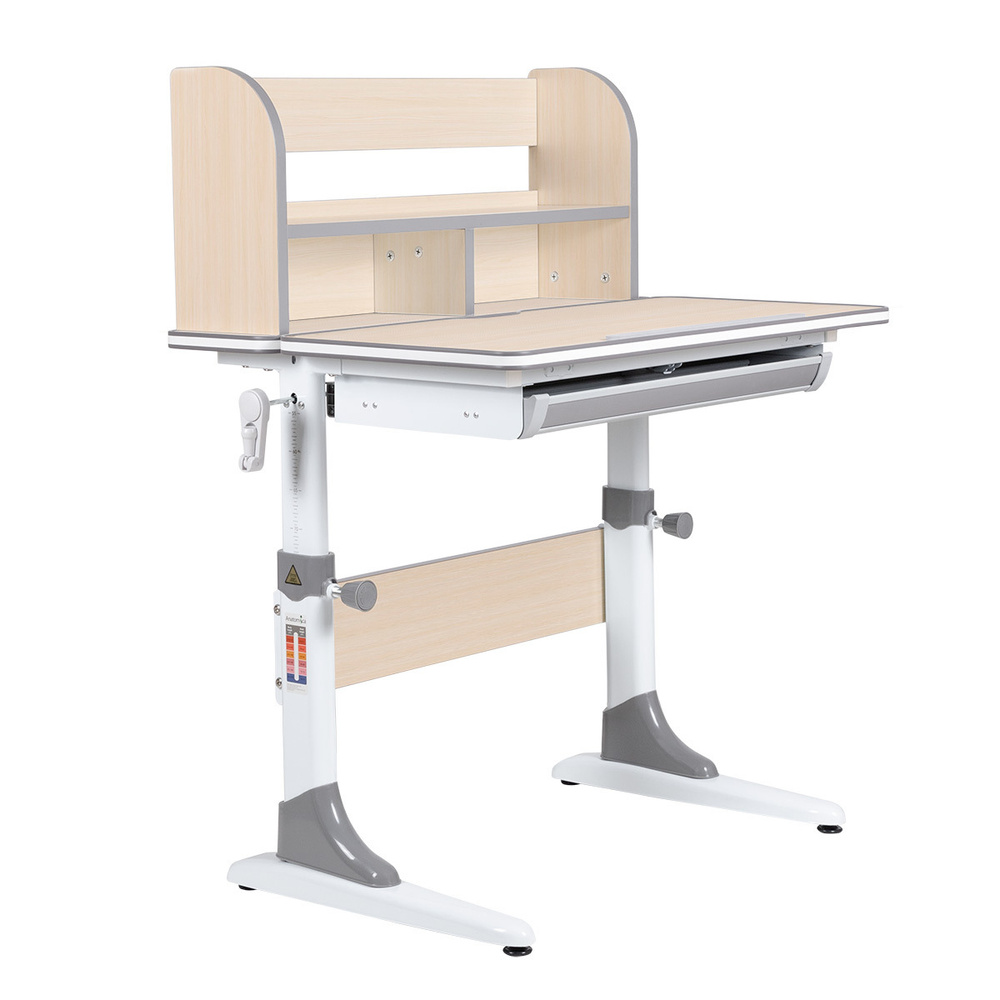 Детский стол Anatomica Study-80 Lux клен/серый #1