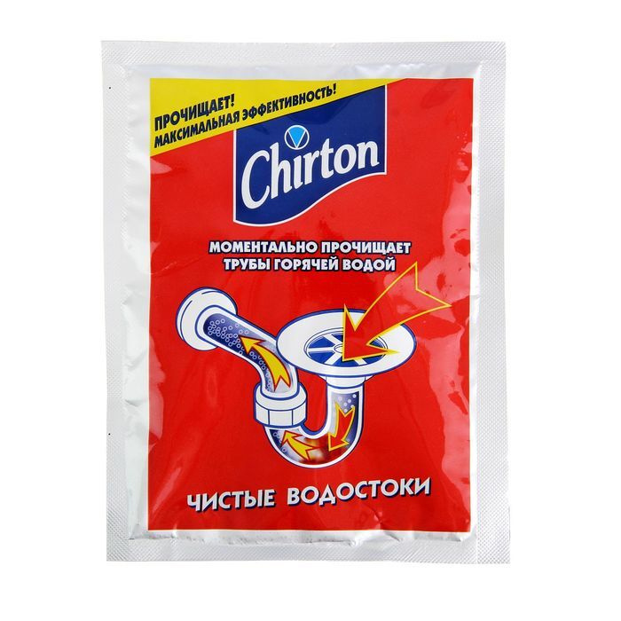 Средство для прочистки труб горячей водой Chirton 80 г #1