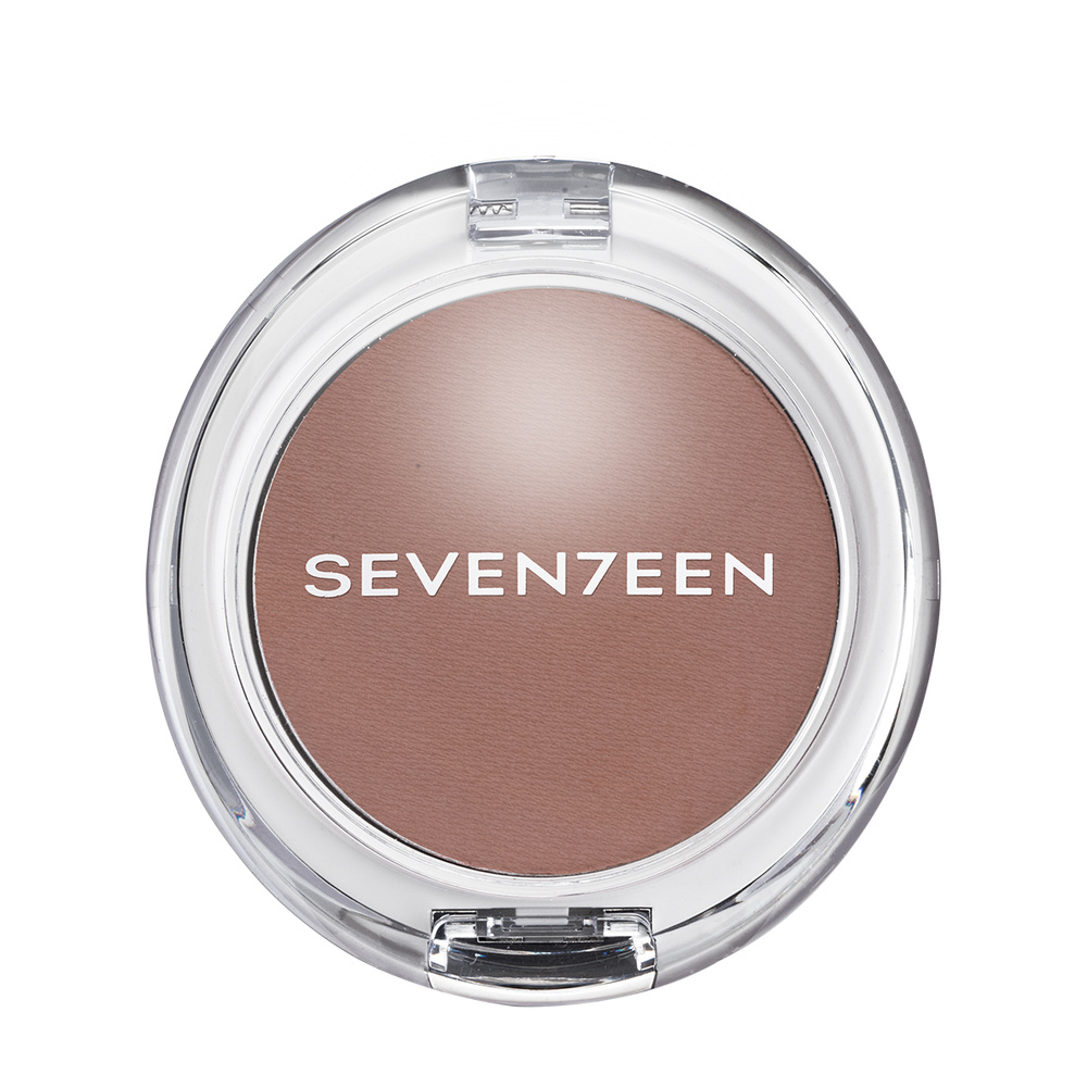 SEVEN7EEN Румяна для лица матовые, компактные, шелковистые NATURAL MATTE SILKY BLUSHER №03, кофе с молоком #1