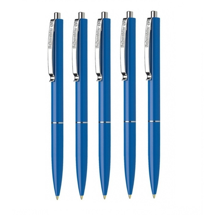 Schneider Ручка Шариковая, толщина линии: 0.5 мм, цвет: Синий, 5 шт.  #1