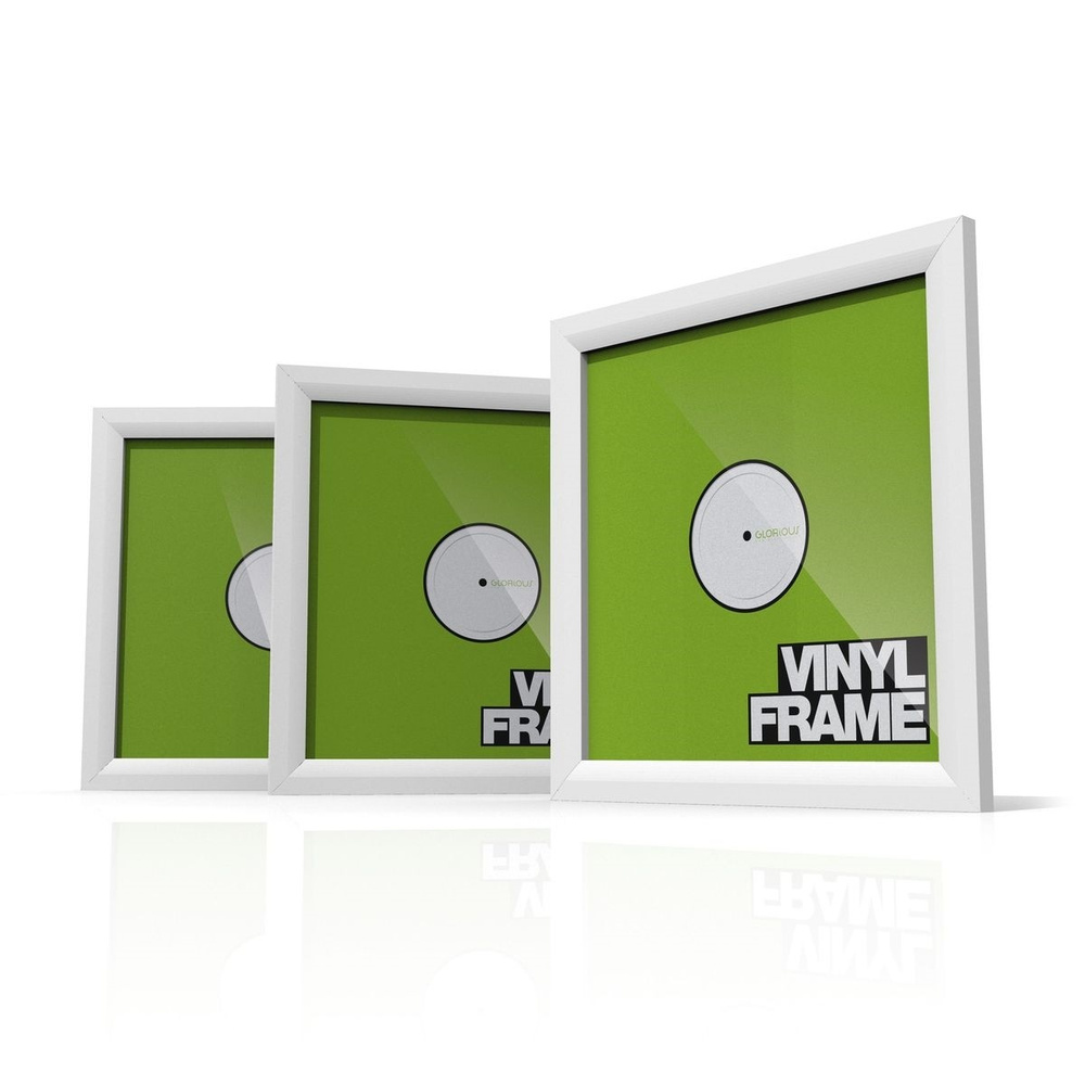 Комплект рамок для обложек винила формата 12'' Glorious Vinyl Frame Set White  #1