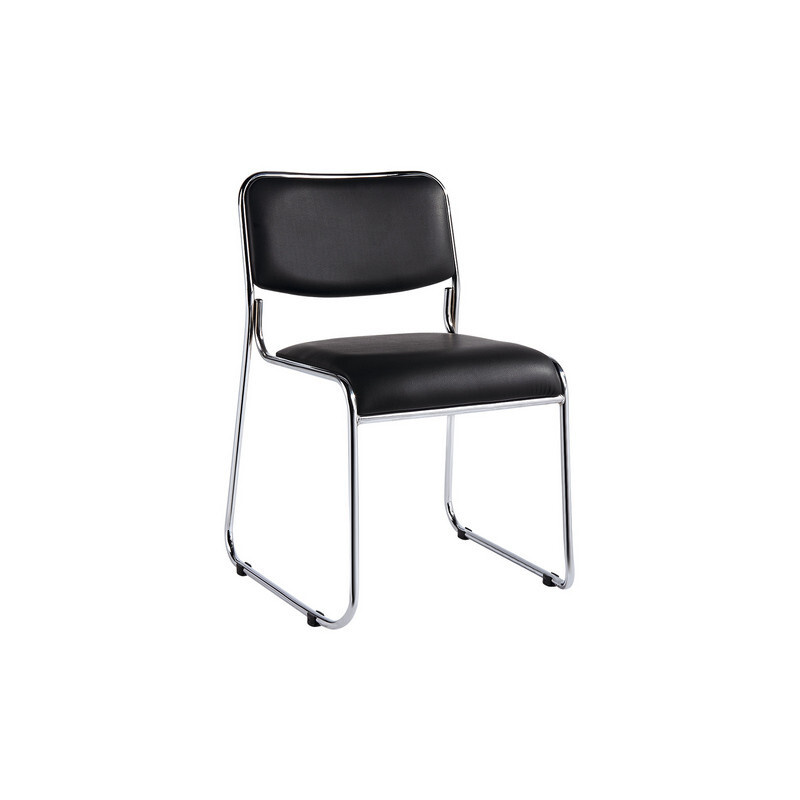 Стул easy chair 809 vpu к з черн без подл хром