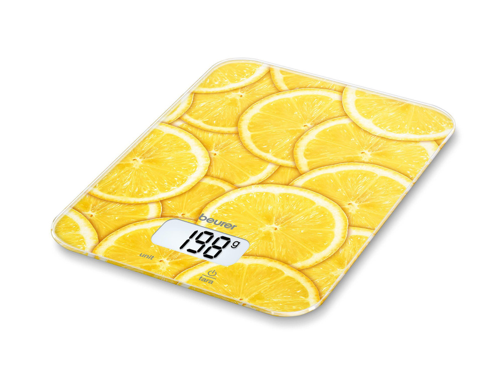 Весы кухонные электронные Beurer KS19 lemon макс.вес:5кг #1