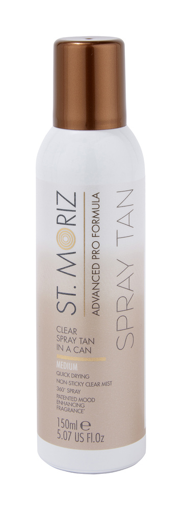 Автобронзант спрей с бесцветной текстурой St.Moriz Advanced Pro Formula Clear Spray Tan In A Can Medium #1