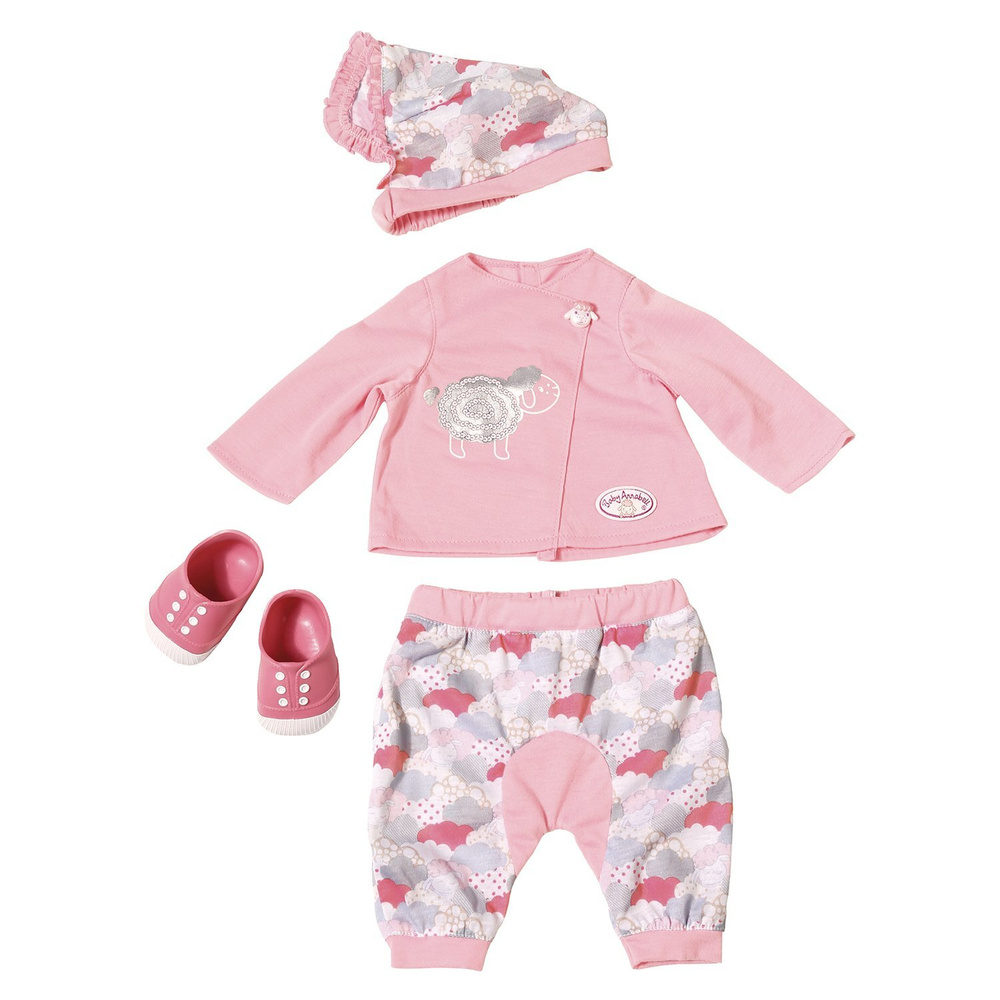 Одежда для куклы Zapf Creation Baby Annabell одежда для уютного вечера Беби Аннабель 700-402  #1