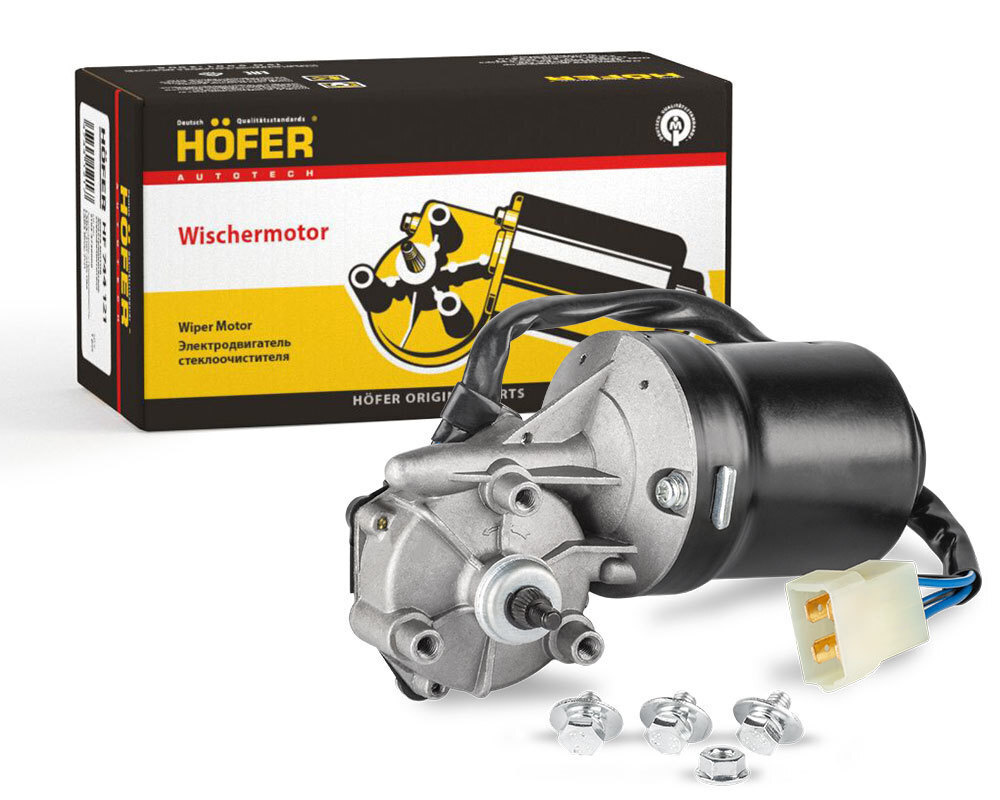 HOFER Мотор стеклоочистителя, арт. HF744121 #1