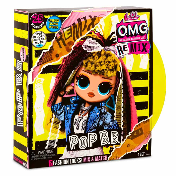 Игровой набор L.O.L. Surprise 567257 Кукла L.O.L. OMG Remix-Pop B.B. #1