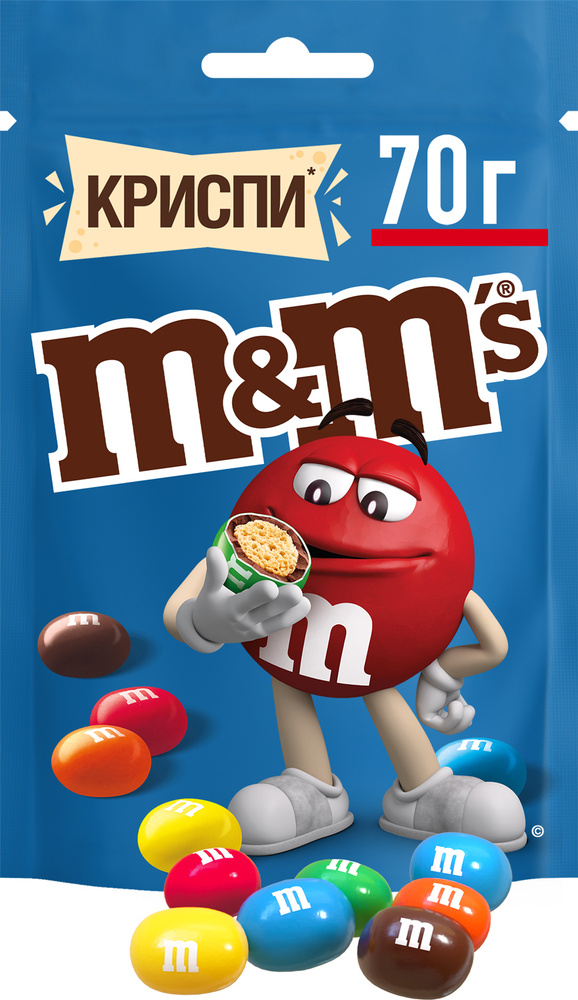 Драже M&M's Криспи, 70г #1