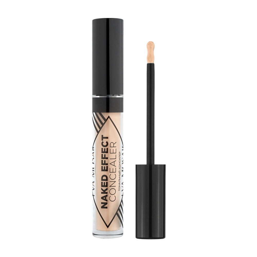 Eva mosaic Тональный консилер для лица Naked Effect Concealer 3,8 мл, 01 Cлоновая кость  #1