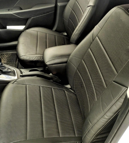 Чехлы для автомобильных сидений Hyundai Getz 2002-2011 GLS (спинка и сиденье 40/60, с подлокотником). #1
