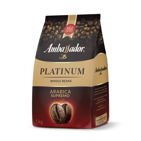 Кофе в зернах Ambassador Platinum, 1 кг #1
