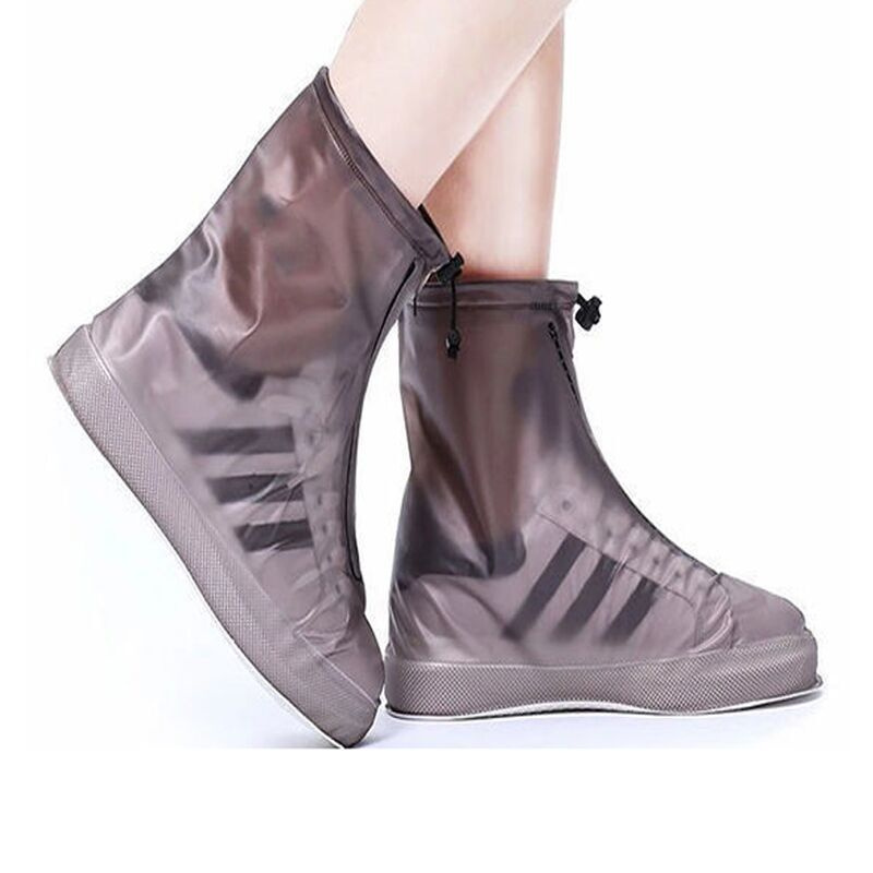 Бахилы многоразовые для обуви, цвет коричневый, размер 37-38 (M) защита от воды, дождевик для обуви, #1